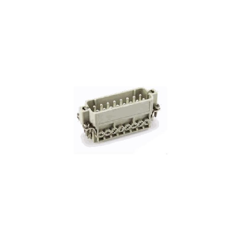 Insert HA, Raccordement à vis, femelle, 16 pin, 16A, Polycarbonate, 16A|32A 